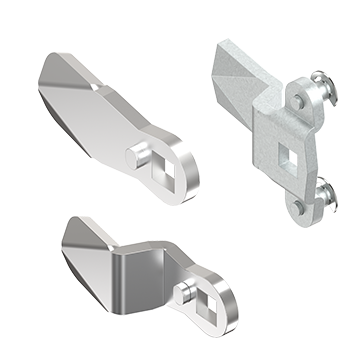 Compression latch, square 8, Stainless steel AISI 316; 1000-U981