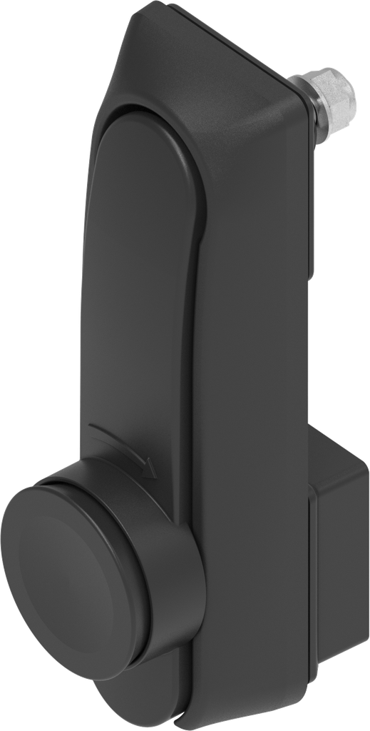 Swinghandle for iLOQ profile half cylinder, Polyamide and zinc die