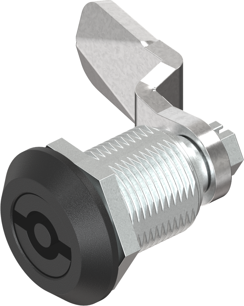 Compression latch double bit 5, Zinc die black powder-coated