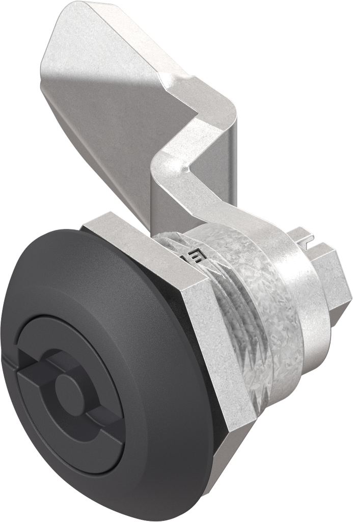 Compression latch double bit 5, Zinc die black powder-coated; 1000