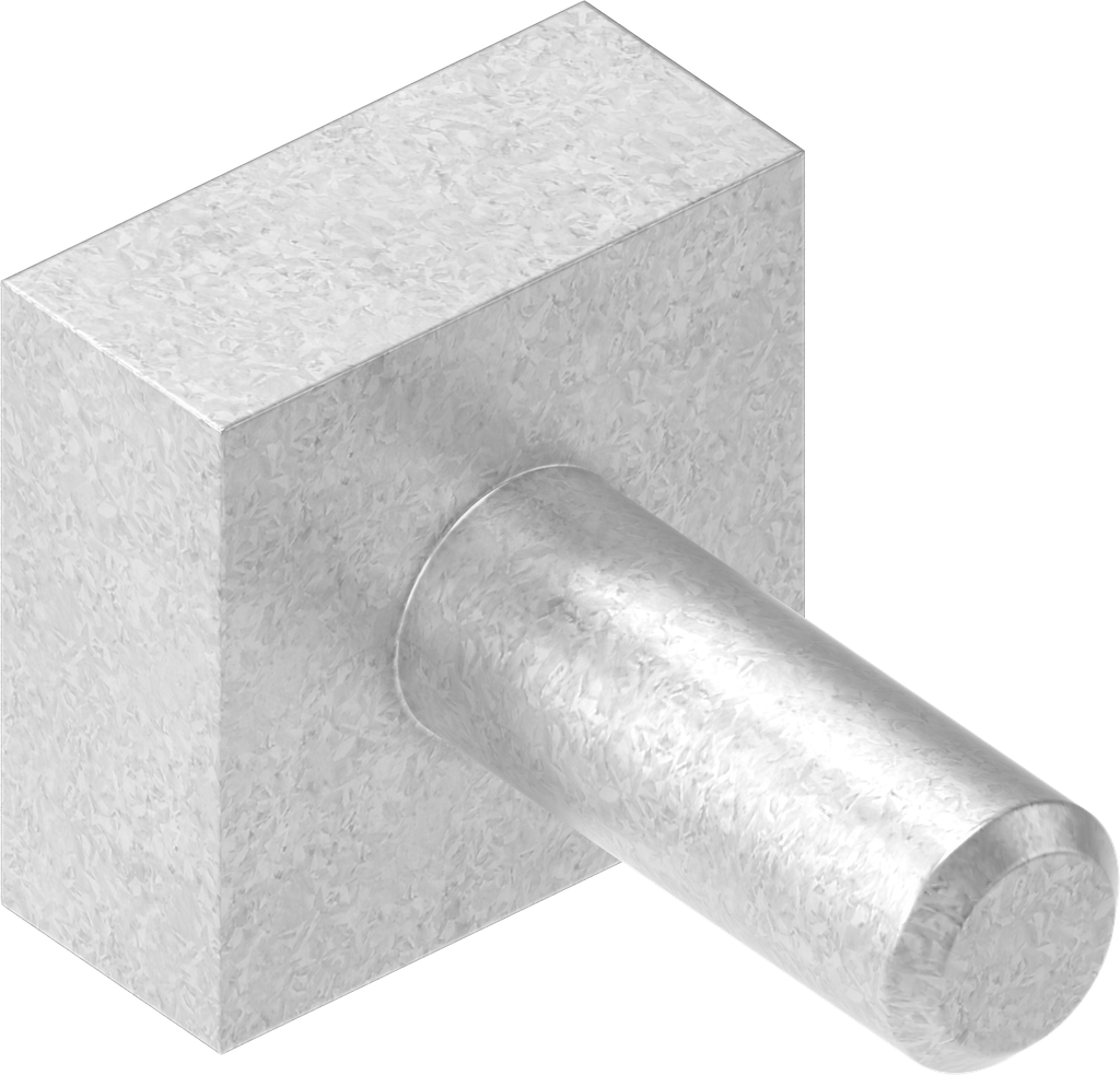 Perno braccio inferiore zincato per attacco attrezzi - Z428125KR