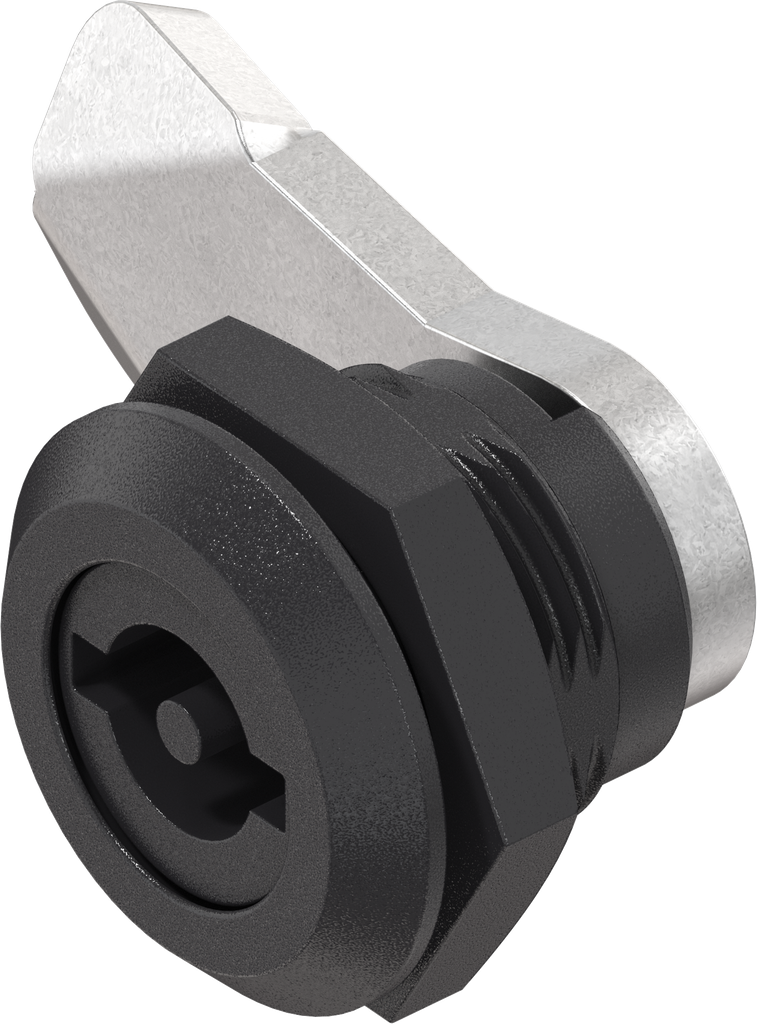 Housing, Polyamide GF black; 1000-U675 with nut