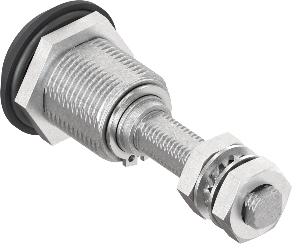 Compression latch with adjustable cam height, hexagon male SW 11.1