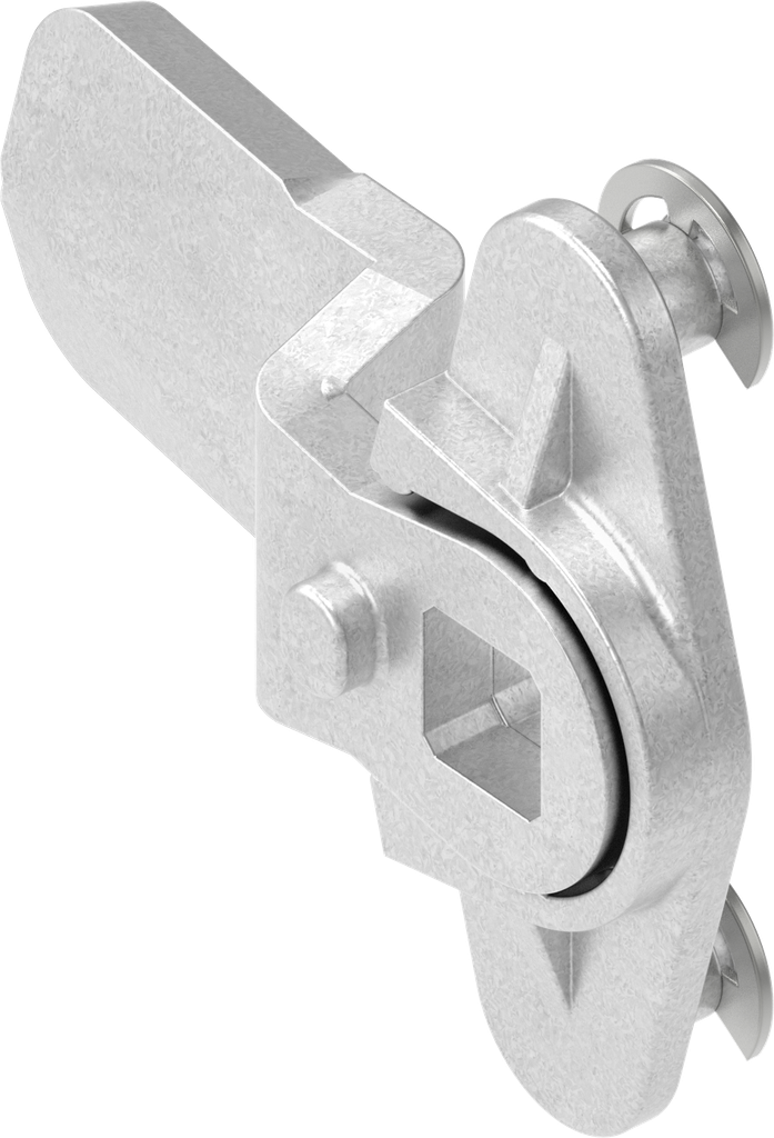 Cam, Steel zinc-plated; 1000-13 Offset h = 10 mm