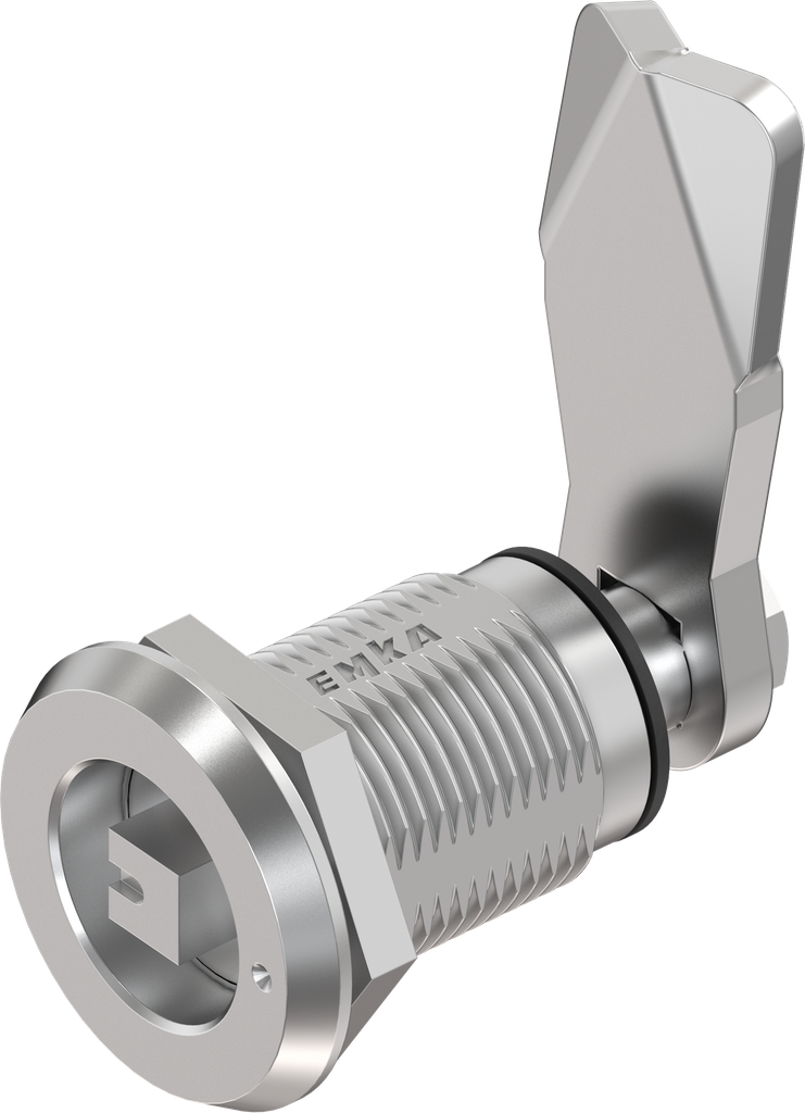 Compression latch square 7 with marking, left version, Stainless