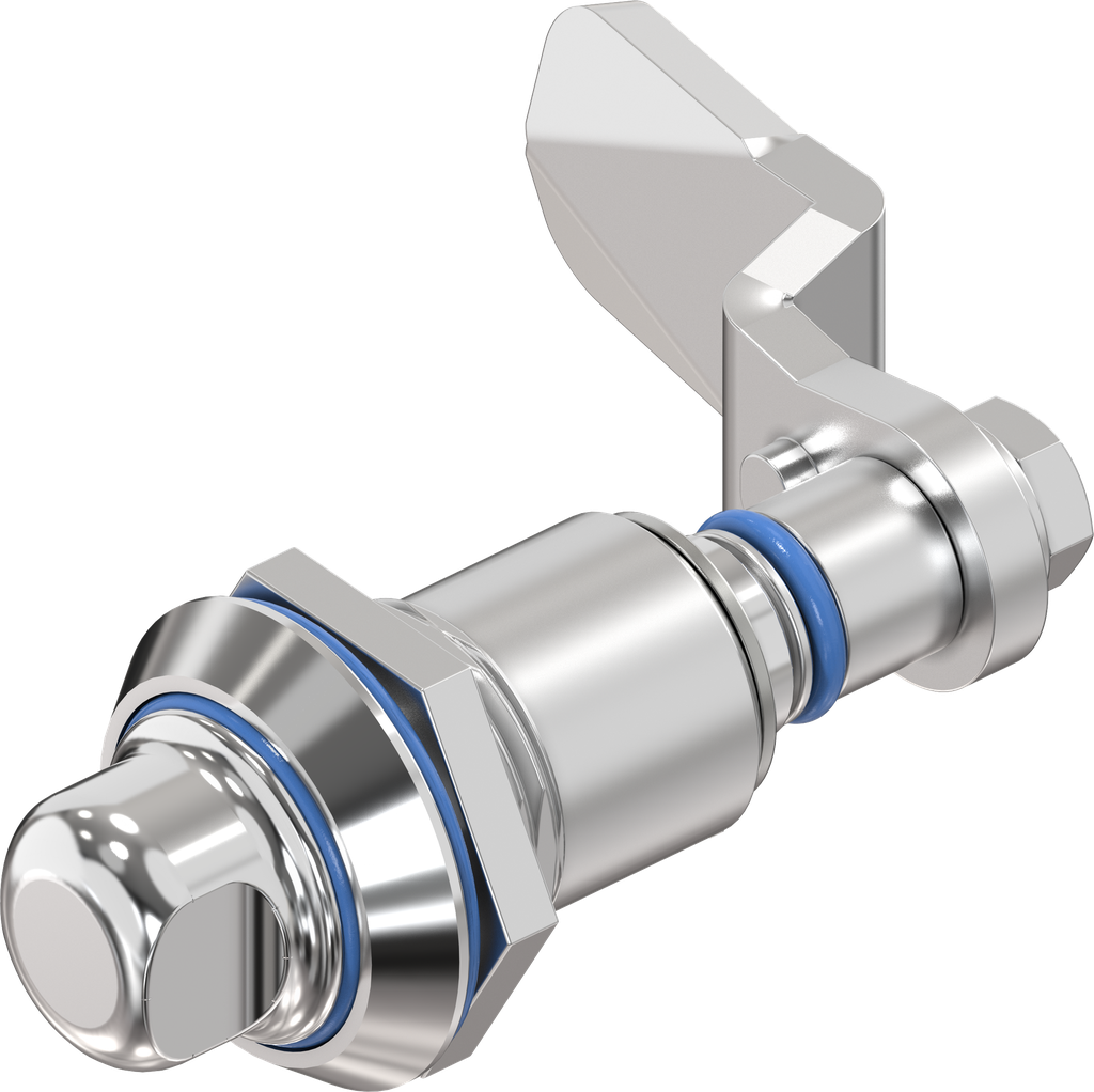 Compression latch for hygienic areas, Stainless steel AISI 316L