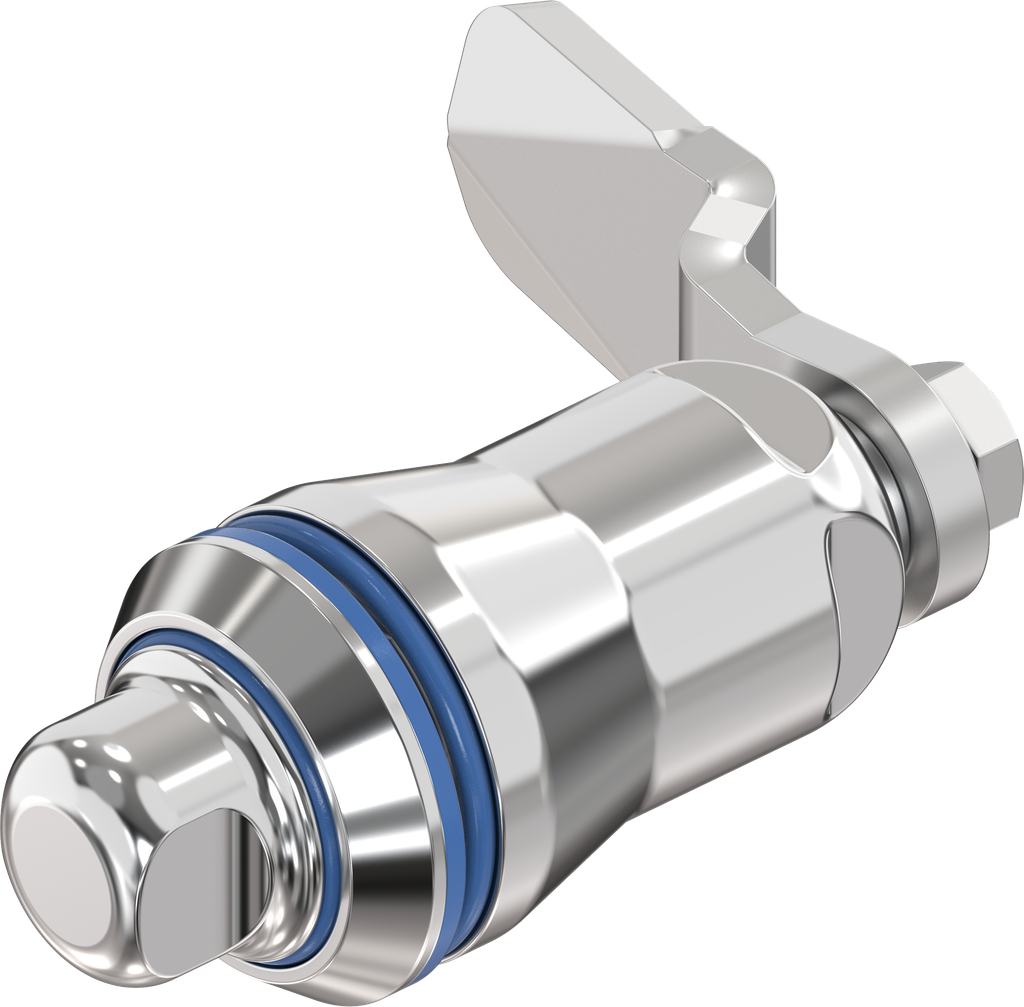 Compression latch for hygienic areas, Stainless steel AISI 316L