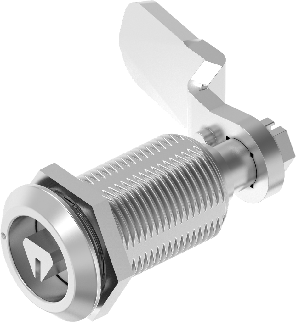 Compression latch triangular 8 with marking, Stainless steel AISI