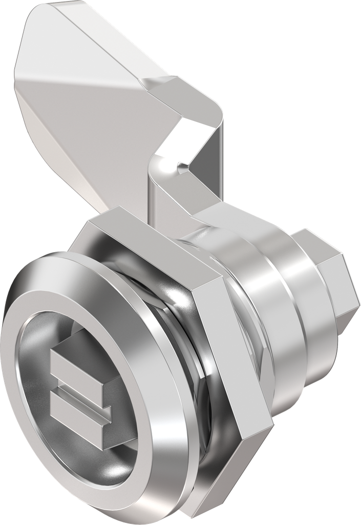Safety quarter turn version railway with marking, Stainless steel