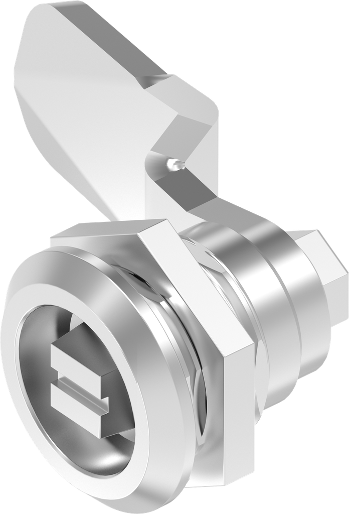 Safety quarter turn version railway with marking, Stainless steel