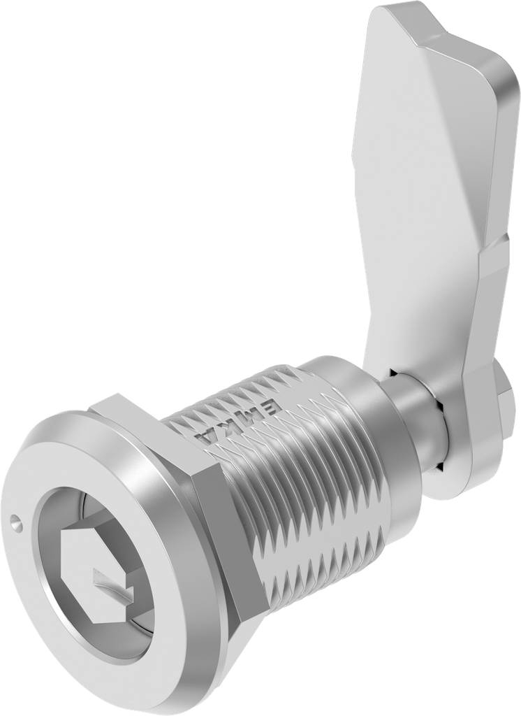 Compression latch hexagon male SW 10, right version, Stainless