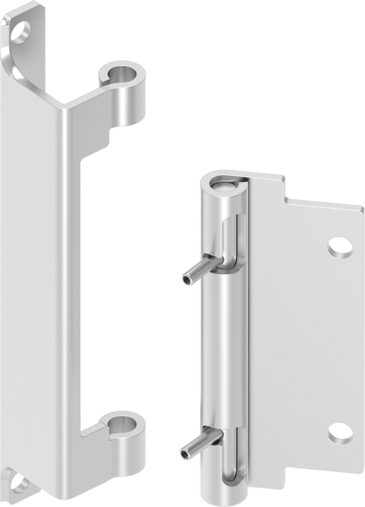 115° Hinge, Stainless steel AISI 304; 1031-U14