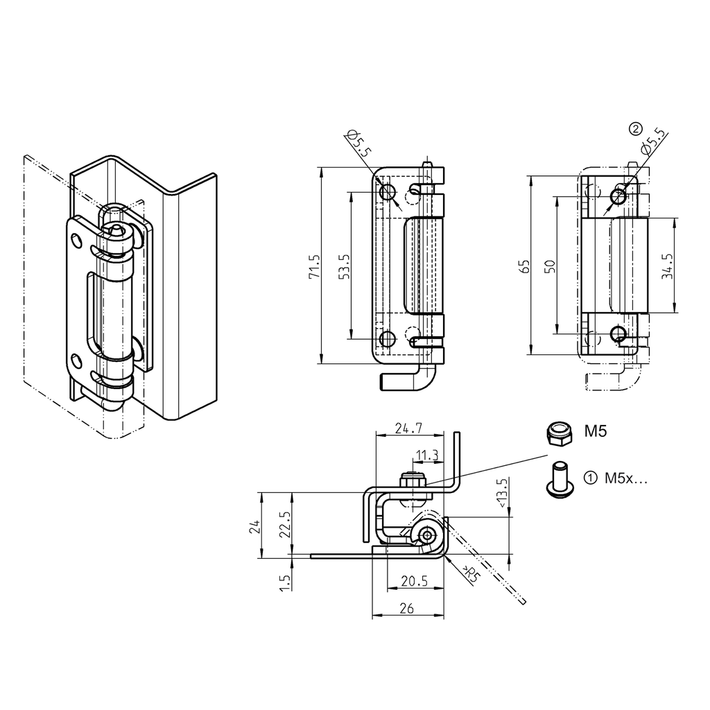 Emika PHREAKMODS EX LINK IRIDESCENT TITANIUM Detachable Shaft – Arcade Shock