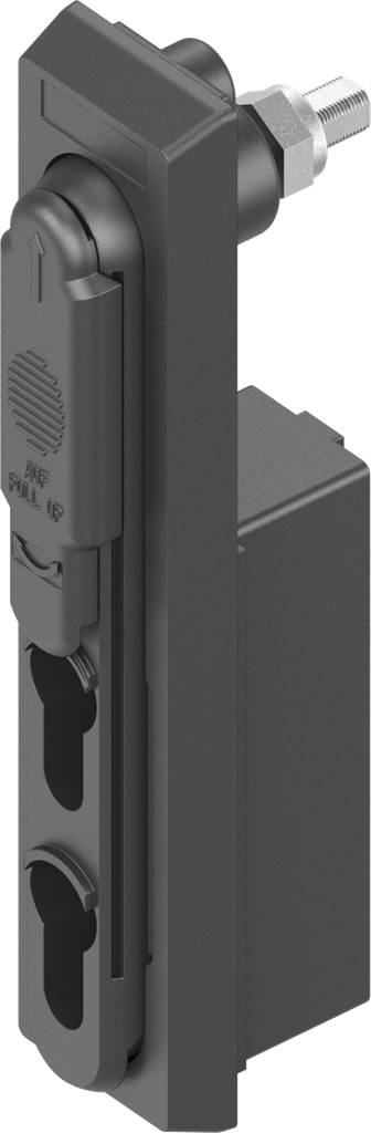 Double cylinder swinghandle with 2-key-operation, Polyamide