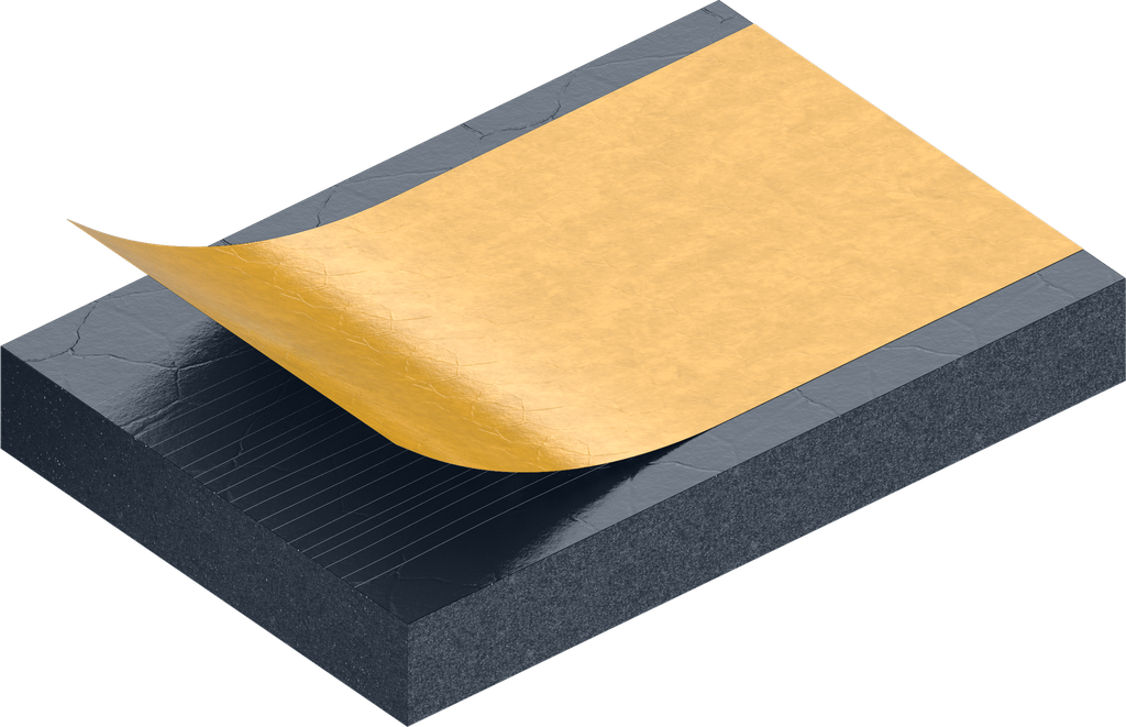 Celrubber 4 x 20 mm van brandwerend materiaal, Siliconenschuim Zwart rekvrij en zelfklevend