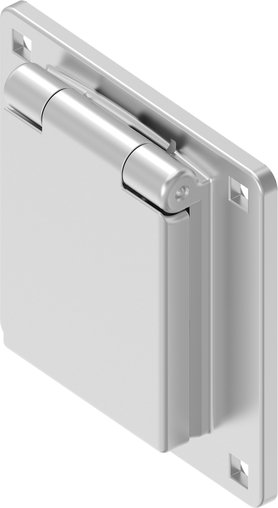 capotage avec cache inox AISI 316, inox AISI 316