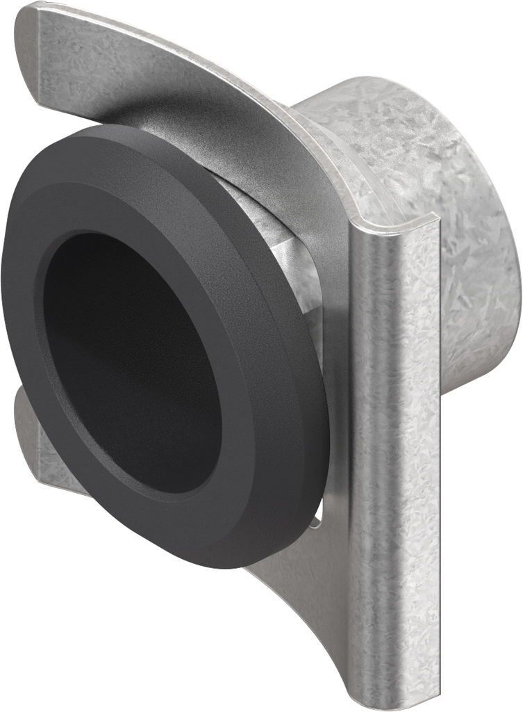 stator pour fixation par fourchette, zamak époxy noir