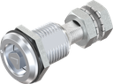 verrou à compression triangle 6,5, zamak chromé