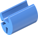 Profilo di bloccaggio, silicone (materiale solido) 60 ± 5 Shore A