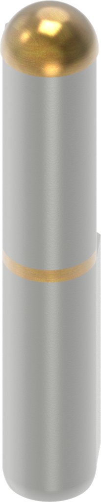 Paumelle à souder, acier brut