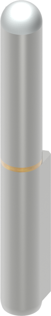 Weld-on hinge, Steel raw