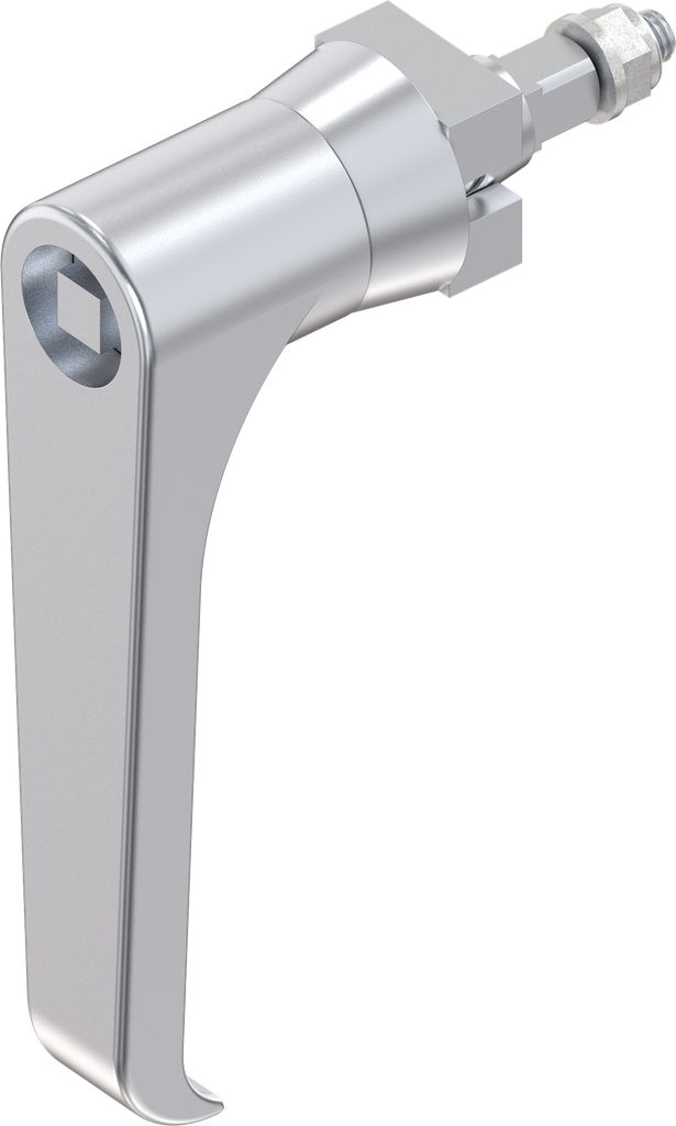 L-handle square 7, Zinc die chrome-plated