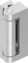 charnière, zamak brut