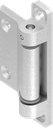 charnière 180° réglable 2D, zamak brut