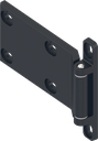 zamak époxy noir pour l'extérieur