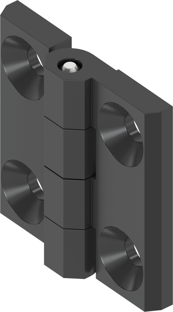180° Scharnier, Zamak KTL-gecoat