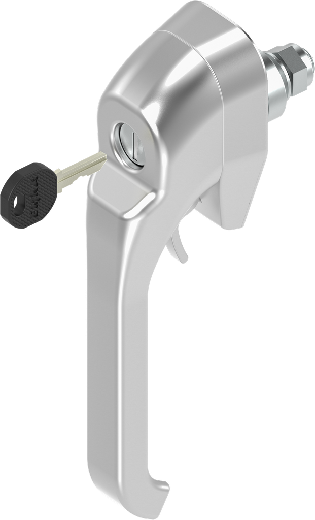 Hevelslot verschillend sluitend en voor hangslot, RVS 316