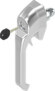 Hevelslot verschillend sluitend en voor hangslot, RVS 316