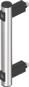Buisgreep, Aluminium geanodiseerd