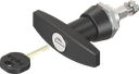 Asa en T, llave EK 333, zamak recubierto de polvo negro