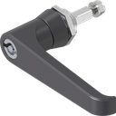 L-handle double bit 5, Zinc die black powder-coated
