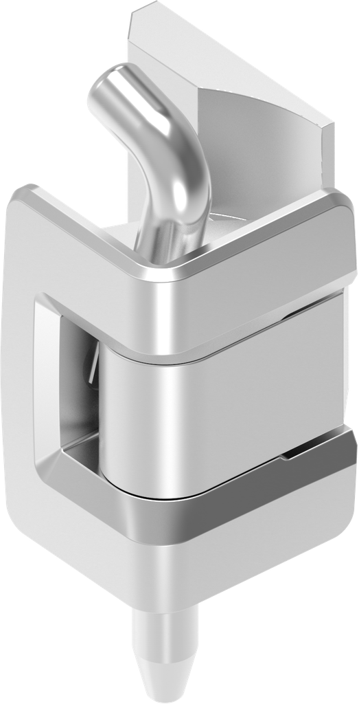 180° Hinge, Stainless steel AISI 316
