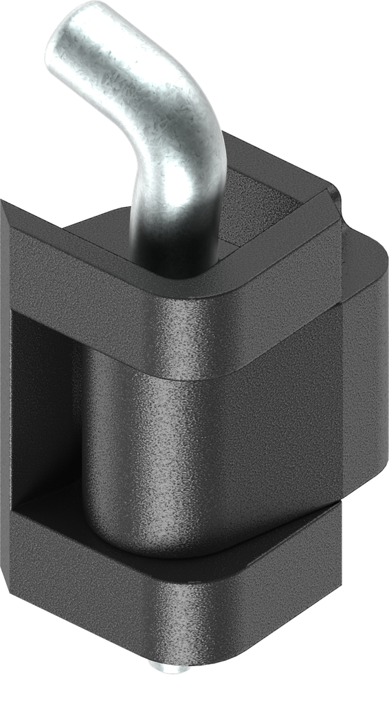 zamak et acier époxy noir