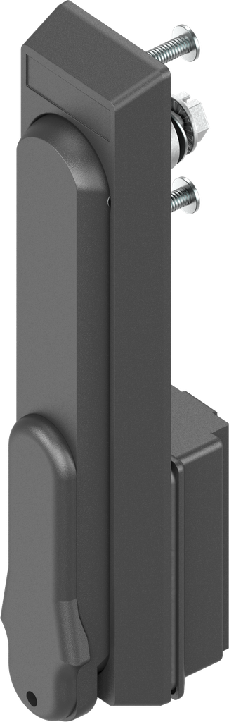 Swinghandle with insert square 6, Polyamide GF black