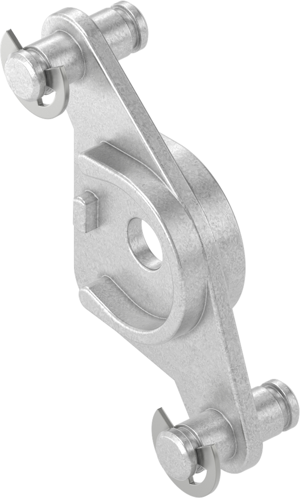 adaptateur, zamak zingué