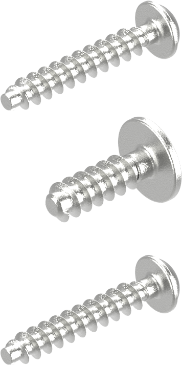 Material de fijación para control de varillas, acero galvanizado