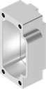 Coperchio con intaglio laterale, acciaio inox AISI 316