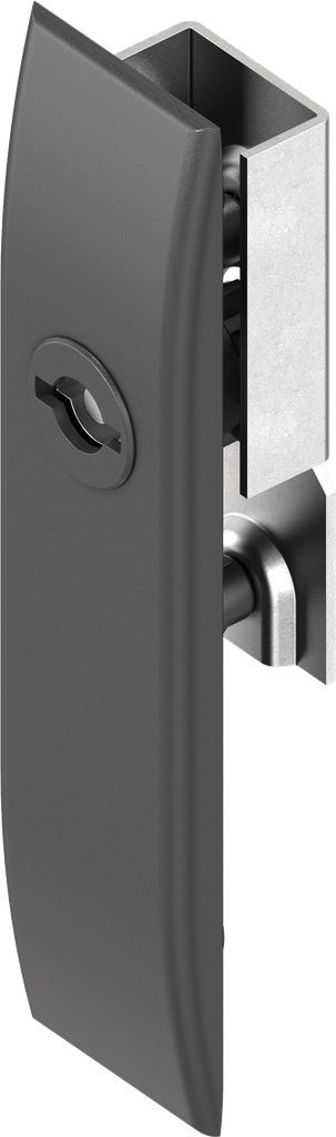 Embellecedor para varillas con inserto doble barra 5 y cubierta, poliamida GF negro