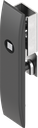capotage pour crémones avec rotor carré 8, polyamide GF noir