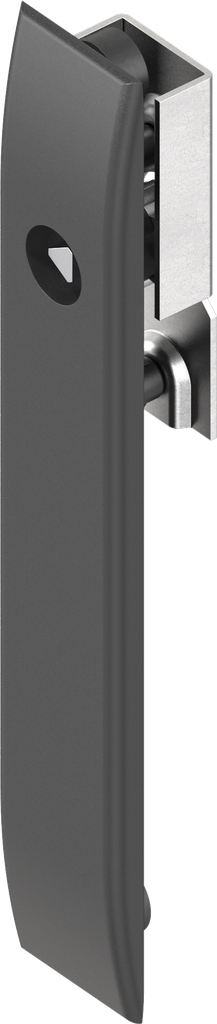 capotage pour crémones avec rotor triangle 7, polyamide GF noir