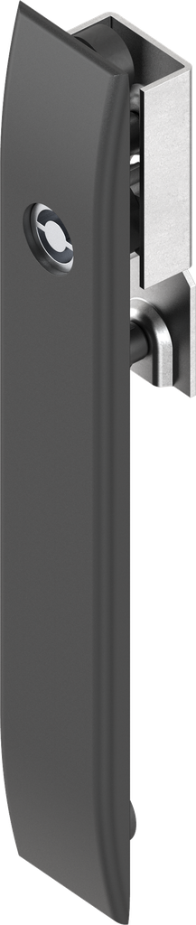 Escutcheon for rods with insert Daimler Benz, Polyamide GF black