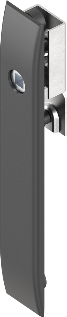 capotage pour crémones avec rotor carré femelle 8, polyamide GF noir