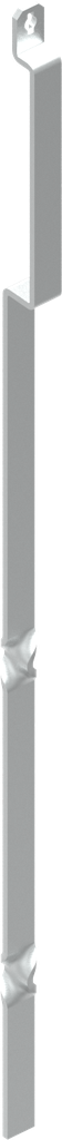 tringle plate à torsion pour la partie inférieure, aluminium