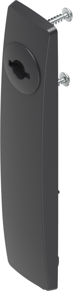 Capotage long pour double barre, polyamide GF noir