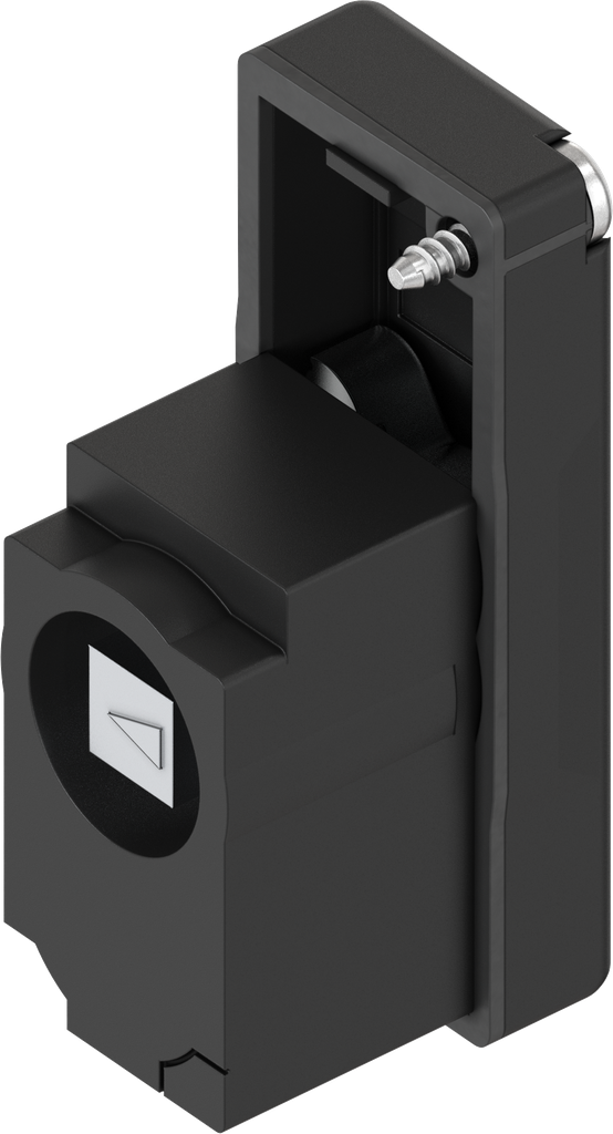 Modulo con inserto quadro 8, poliammide GF nero