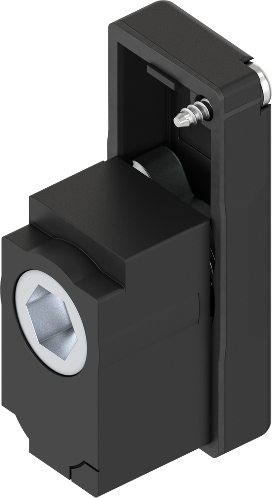 module avec rotor 6 pans creux SW 10, polyamide GF noir